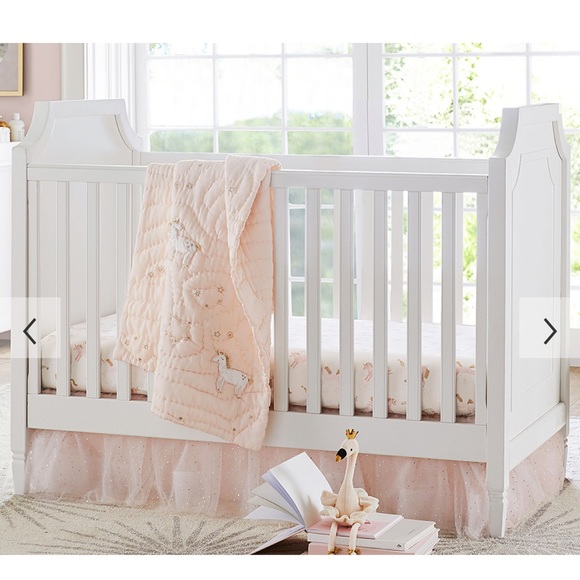 Pottery Barn Kids Other Mila Unicorn Crib Bedding Pottery Barn Kids